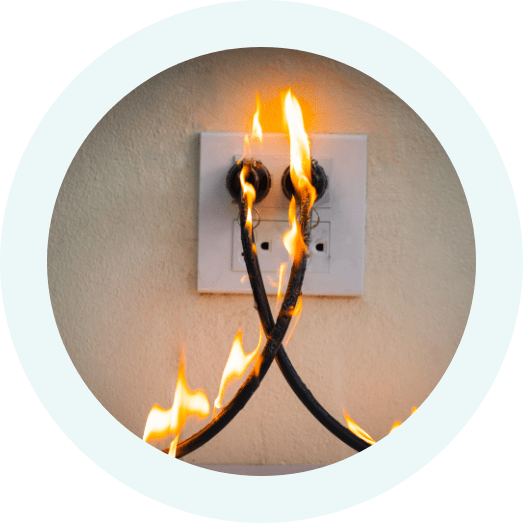 Electrical fire