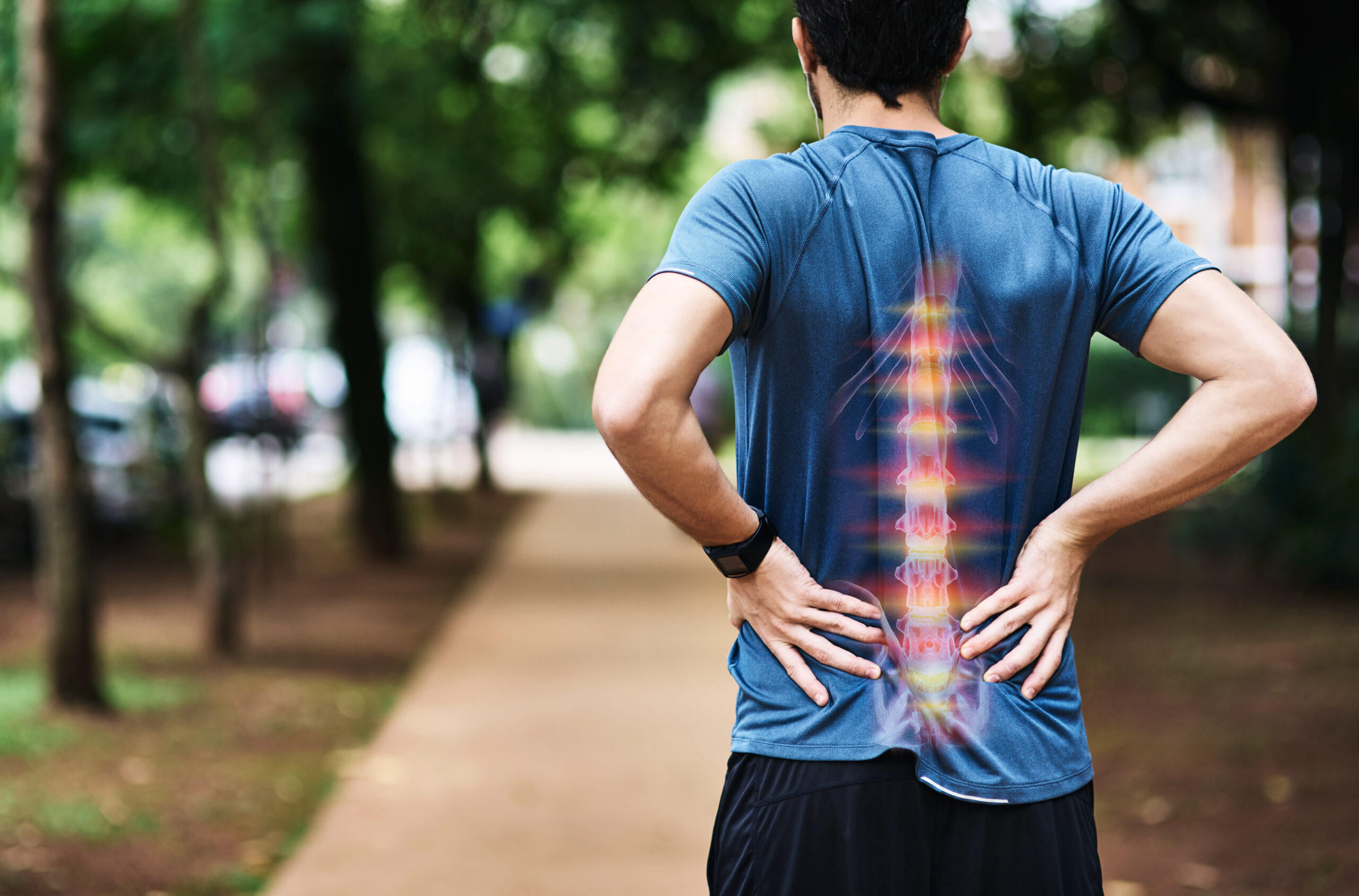 Man with spinal cord injury