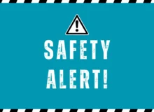Safety Alert signage